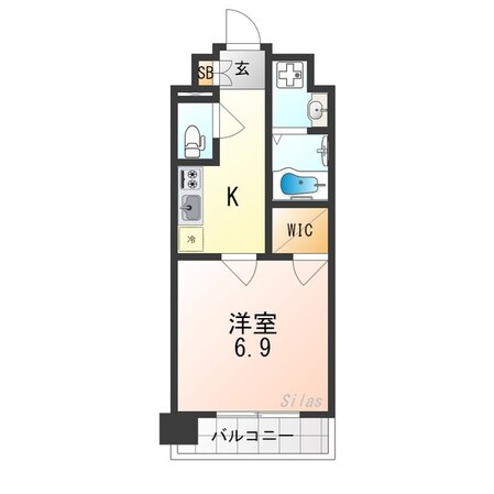 プラシード京都の物件間取画像